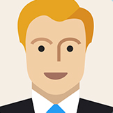 Perfil padrão homem branco